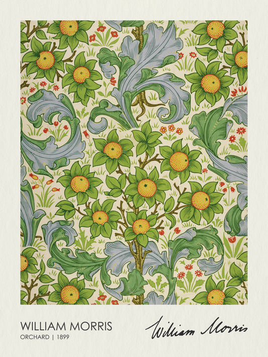 Orchard (1899), William Morris Poster, Plakat, 30 × 40 cm