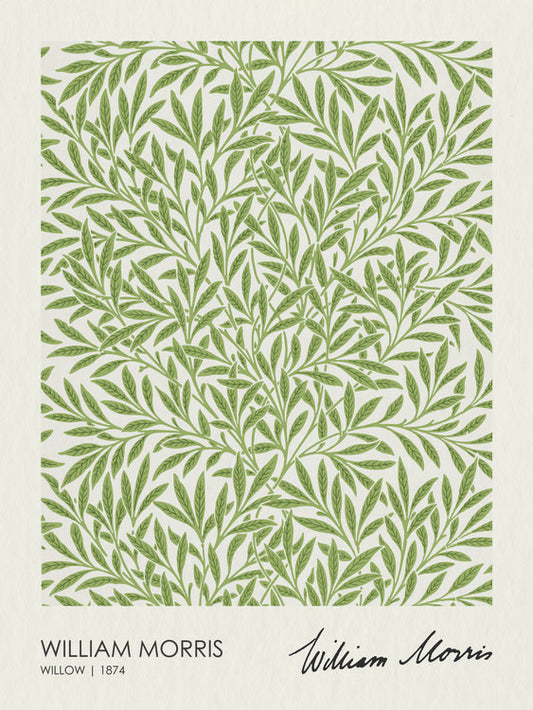 Willow (1874), William Morris Poster, Plakat, 30 × 40 cm