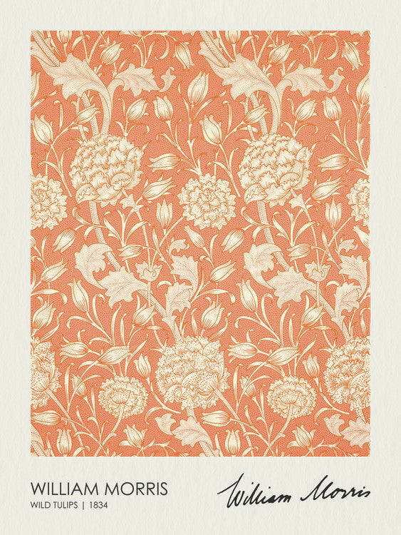 Wild Tulips (1834), William Morris Poster, Plakat, 30 × 40 cm