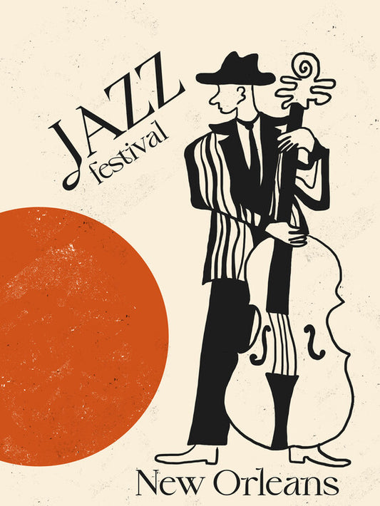 Leinwand Poster, Bilder Jazz Festival, 60 × 80 cm