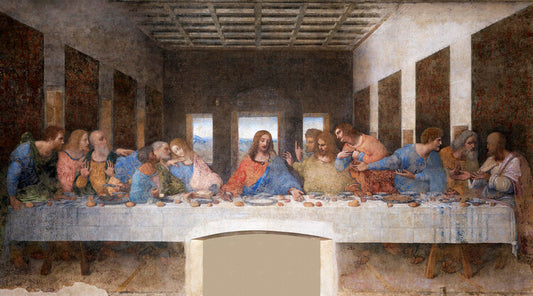 The Last Supper, 1495-97 (fresco), Leonardo da Vinci Poster, Plakat, 40 × 22.2 cm