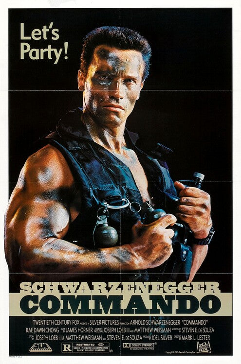 Commando 1985 Poster, Plakat, 26.7 × 40 cm