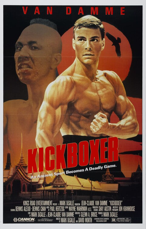 Kickboxer Poster, Plakat, 26.7 × 40 cm