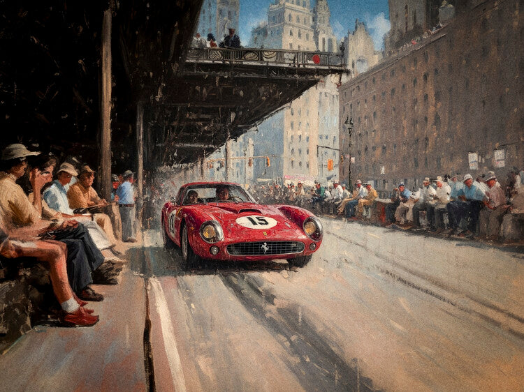 Leinwand Poster, Bilder Gran Turismo Ferrari Style, 80 × 60 cm