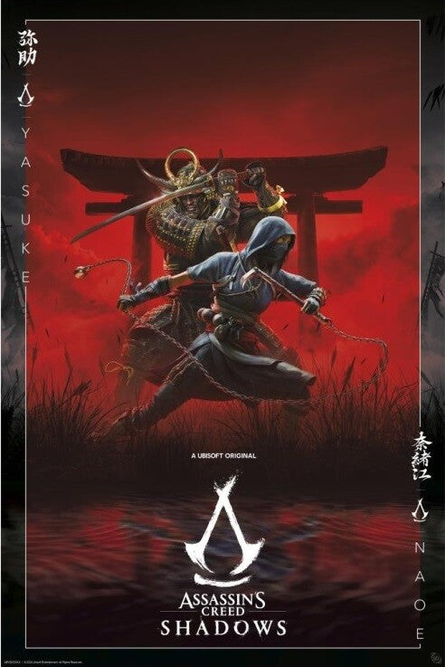 Assassin's Creed - Shadows Poster, Plakat, 61 × 91.5 cm