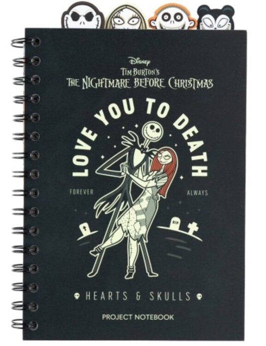 Notizbuch Nightmare Before Christmas - Love You To Death