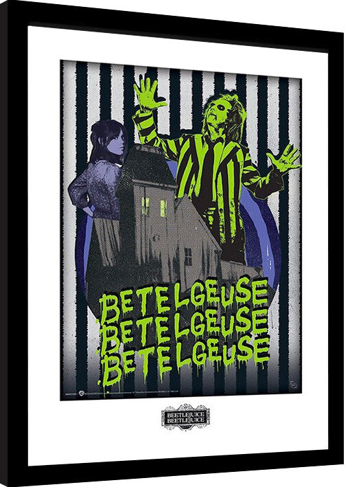 Beetlejuice - Beetlejuice Beetlejuice Gerahmte Poster, Bilder, 34 × 44.2 cm