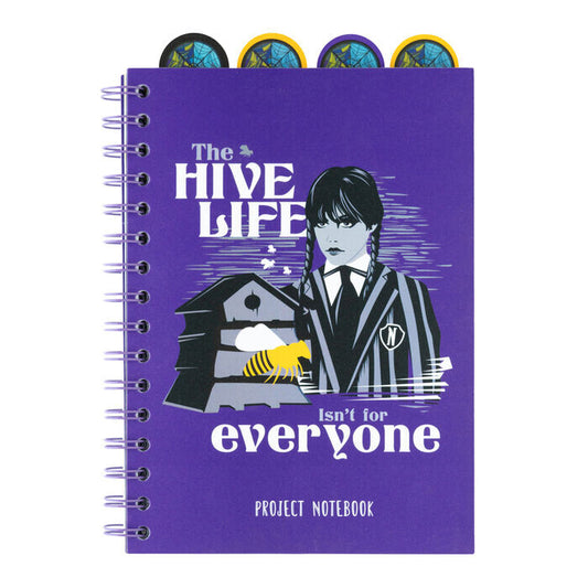 Notizbuch Wednesday - The Hive Life is not for Everyone, A5