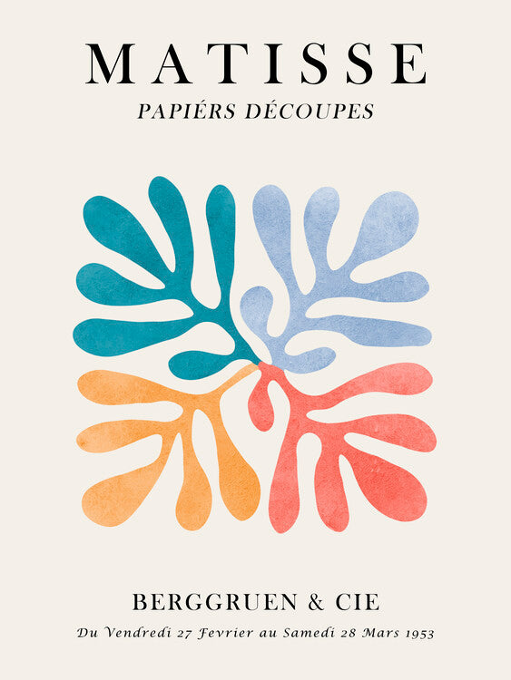 Leinwand Poster, Bilder Matisse floral 4, Vitor Costa, 60 × 80 cm