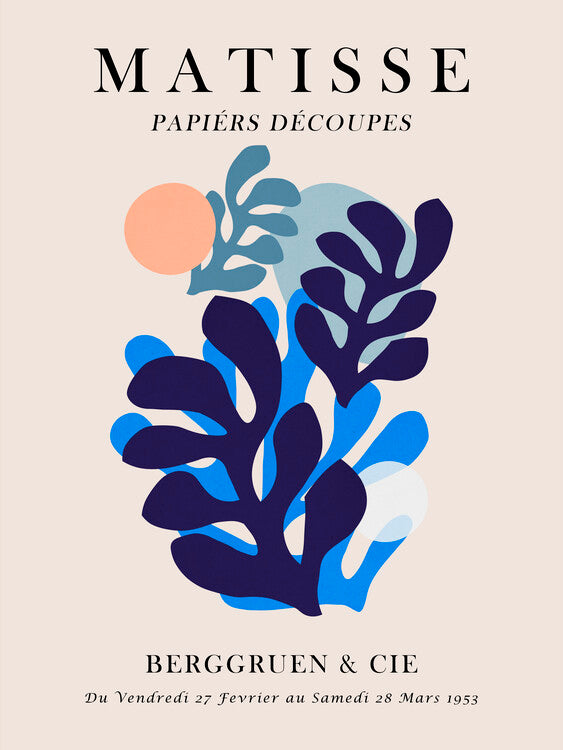 Leinwand Poster, Bilder Matisse floral 5, Vitor Costa, 60 × 80 cm