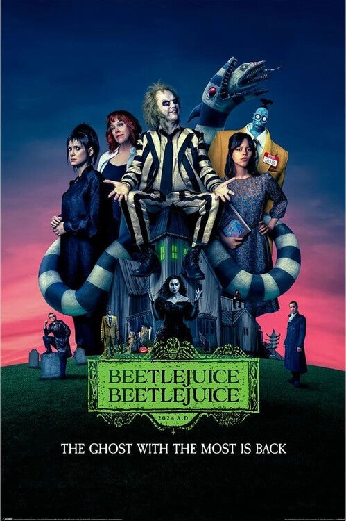Beetlejuice 2 - One Sheet Poster, Plakat, 61 × 91.5 cm