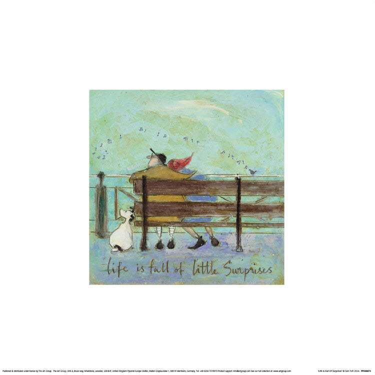 Kunstdruck Sam Toft - Life is Full of Surprisesl, 30 × 30 cm