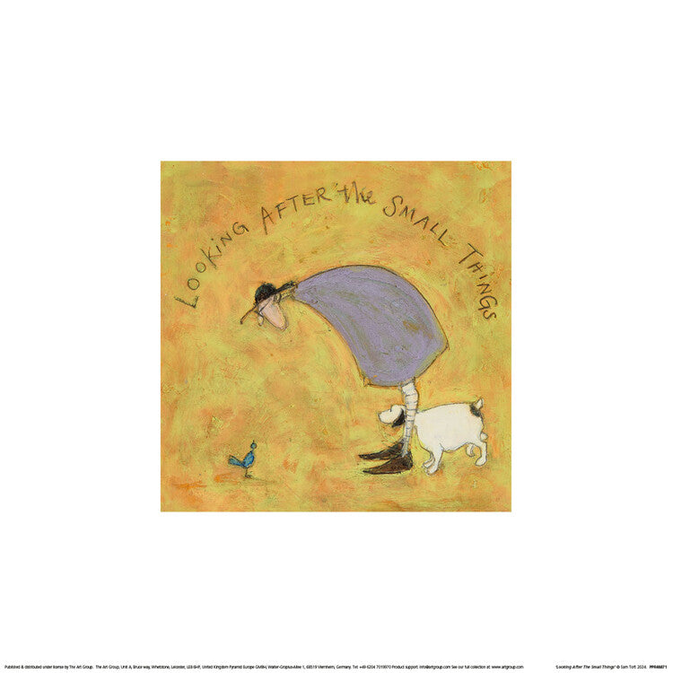 Kunstdruck Sam Toft - Looking After The Small Things, 30 × 30 cm