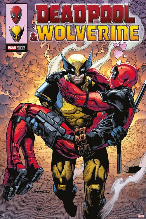 Marvel - Deadpool & Wolverine Poster, Plakat, 61 × 91.5 cm