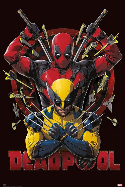 Marvel - Deadpool & Wolverine - Ready Poster, Plakat, 61 × 91.5 cm