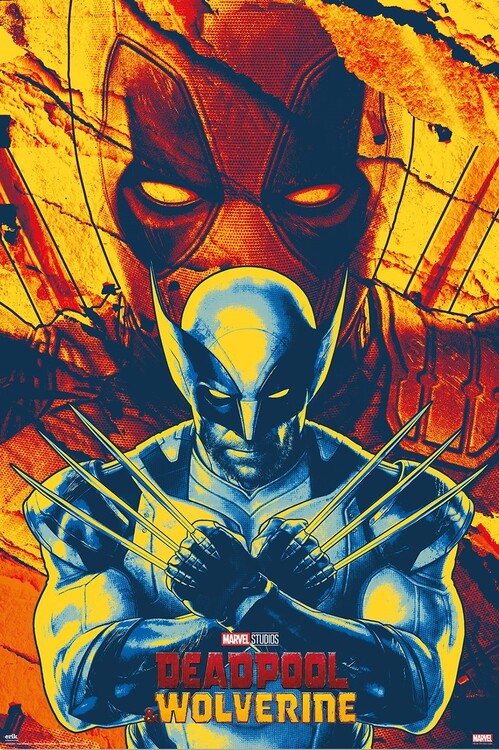 Marvel - Deadpool & Wolverine - Ready Poster, Plakat, 61 × 91.5 cm