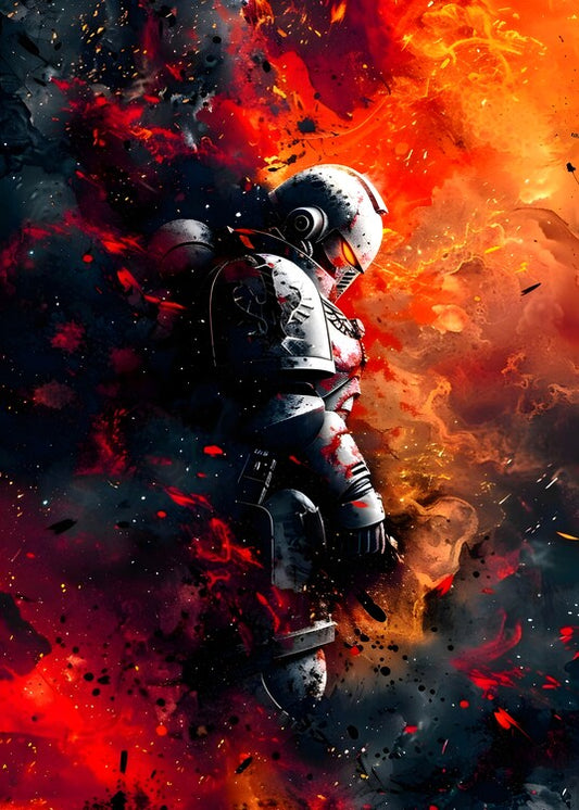 Leinwand Poster, Bilder Warhamer art, 65 × 90 cm