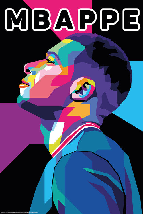 Football player Poster, Plakat, 61 × 91.5 cm