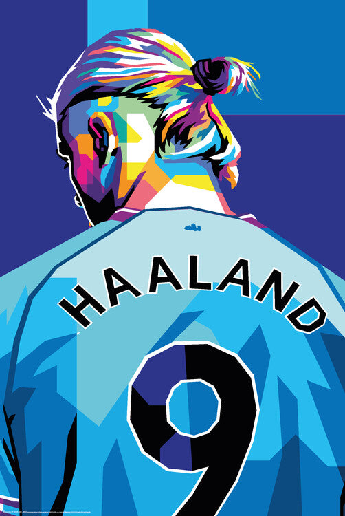 Football player Poster, Plakat, 61 × 91.5 cm