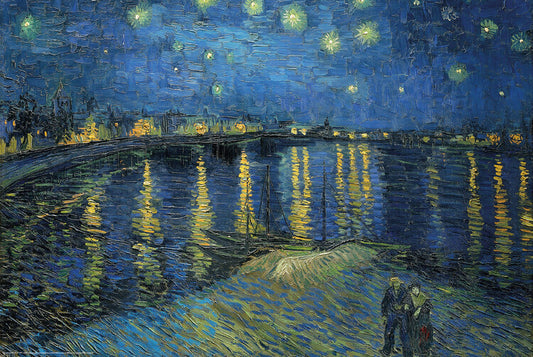 Starry Night over the Rhone, Vincent van Gogh Poster, Plakat, 91.5 × 61 cm