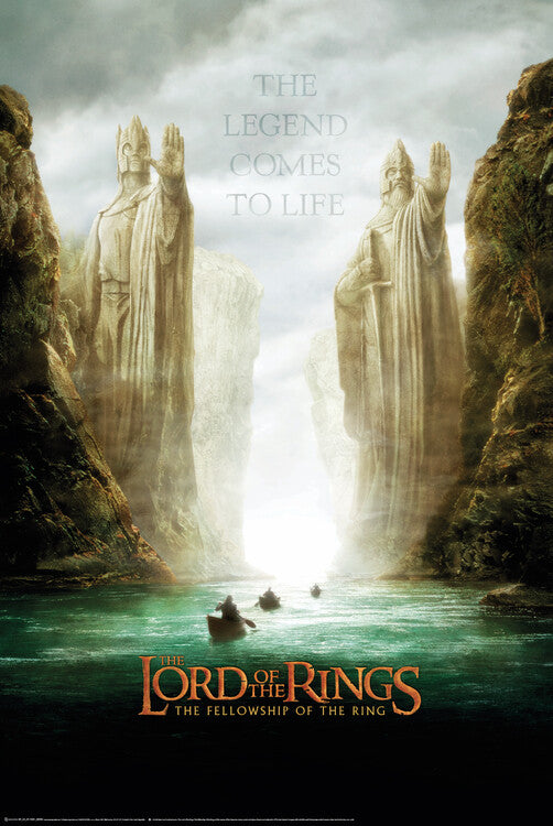 Der Herr der Ringe Poster, Plakat, 61 × 91.5 cm