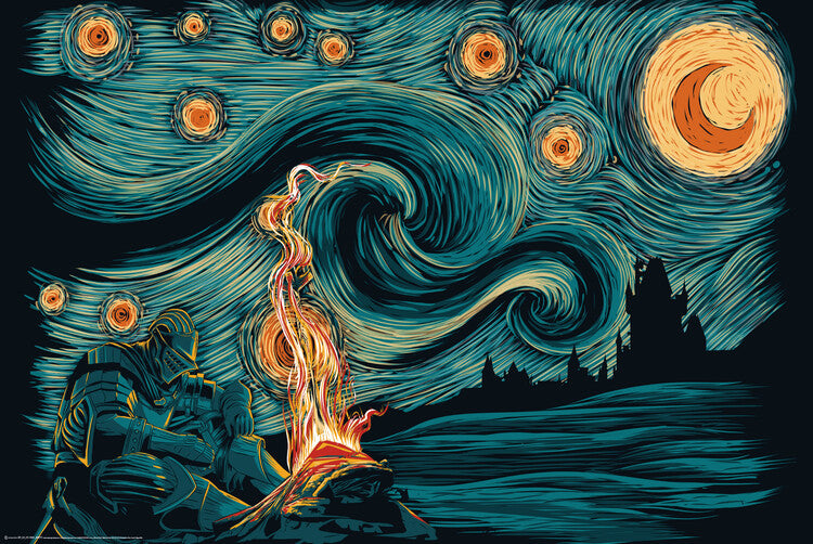Starry Souls Poster, Plakat, 91.5 × 61 cm