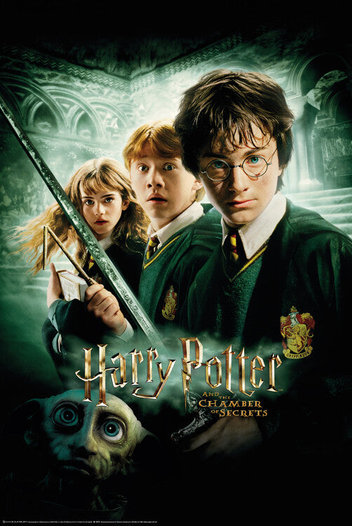 Harry Potter - Secret of Chambers Poster, Plakat, 61 × 91.5 cm