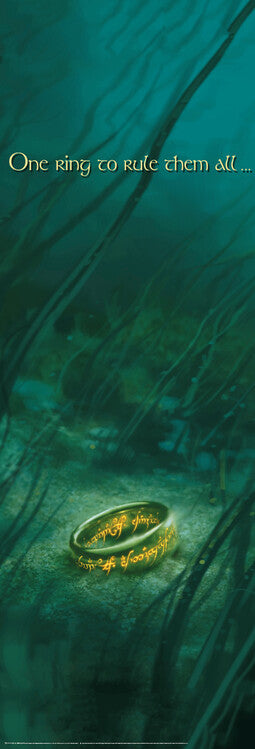 Der Herr der Ringe Poster, Plakat, 53 × 158 cm