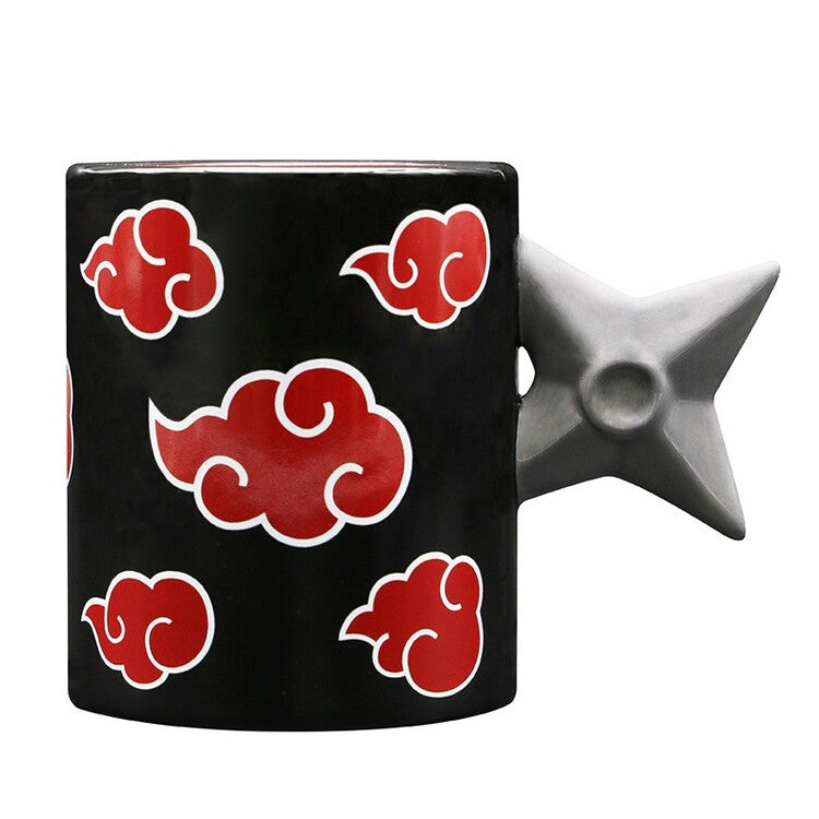 Tasse 3D Naruto Shippuden - Shuriken Akatsuki, 0,46 l