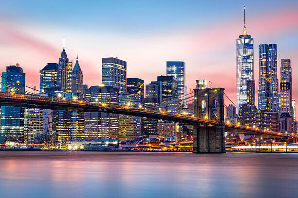 Leinwand Poster, Bilder Lower Manhattan skyline, Ultima_Gaina, 90 × 60 cm