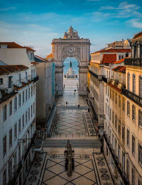 Leinwand Poster, Bilder Arco de Rua Augusta, Baixa, Lisbon, Portugal, artur carvalho, 60 × 80 cm