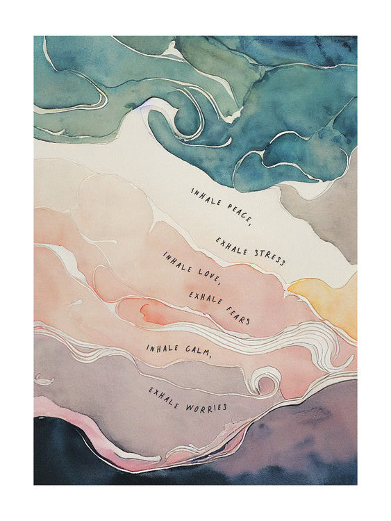 Leinwand Poster, Bilder Inhalesequence, KsanaKalpa, 60 × 80 cm