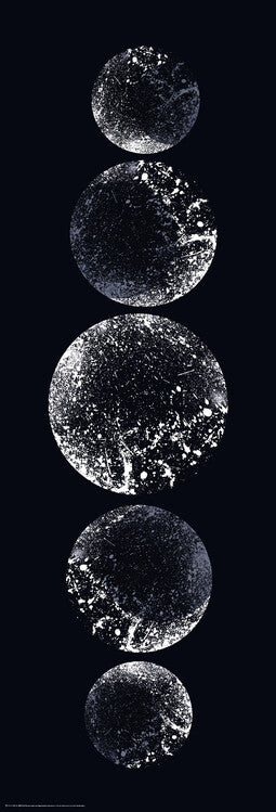 Moons 2 Poster, Plakat, 53 × 158 cm