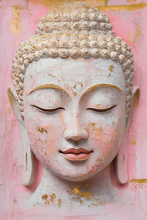 Leinwand Poster, Bilder Tranquil Buddha, 50 × 75 cm