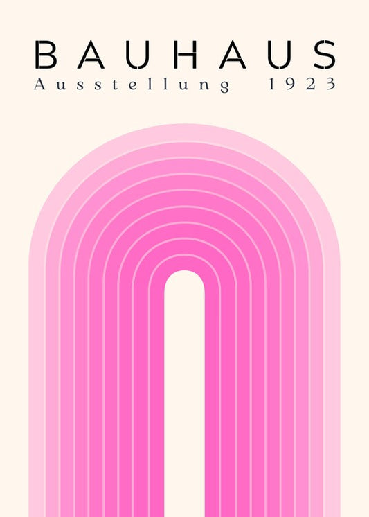Leinwand Poster, Bilder Bauhaus Print 01, 65 × 90 cm