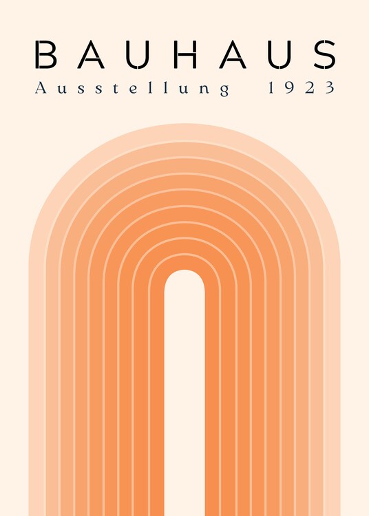 Leinwand Poster, Bilder Bauhaus Print 08, 65 × 90 cm