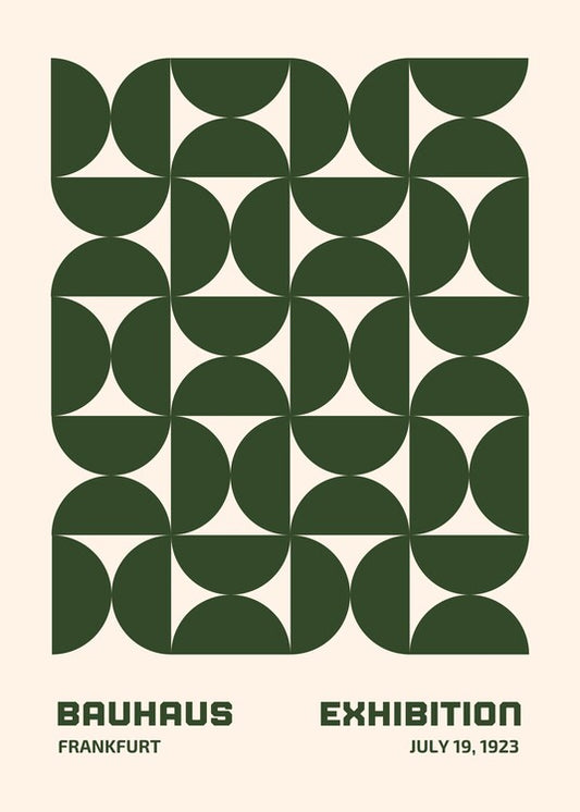 Leinwand Poster, Bilder Bauhaus Print 12, 65 × 90 cm