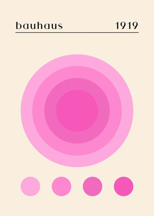 Leinwand Poster, Bilder Bauhaus Print 36, 65 × 90 cm