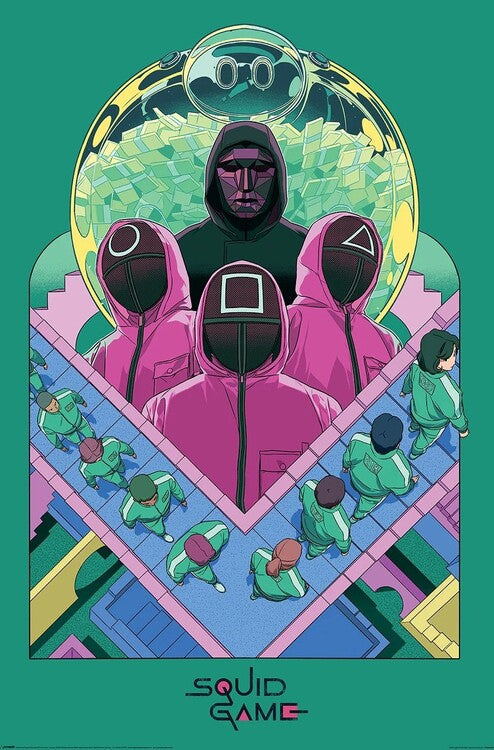 Squid Game 2 - Namon Poster, Plakat, 61 × 91.5 cm