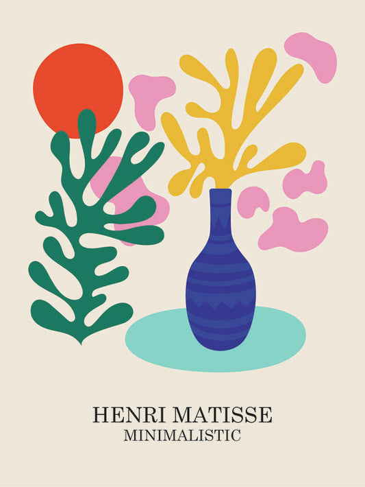 Leinwand Poster, Bilder Matisse Style 16, 60 × 80 cm