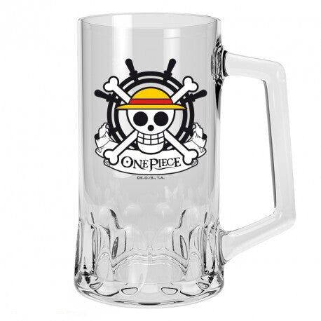Glas One Piece - Skull - Luffy, 0,5 l