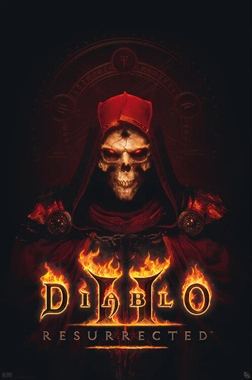 Diablo II: Resurrected Poster, Plakat, 61 × 91.5 cm
