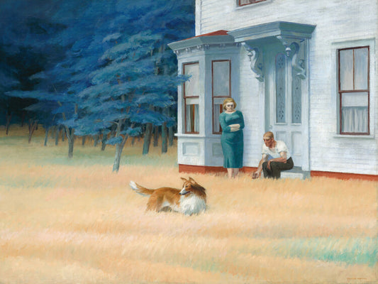 Leinwand Poster, Bilder Cape Cod Evening, Edward Hopper, 80 × 60 cm