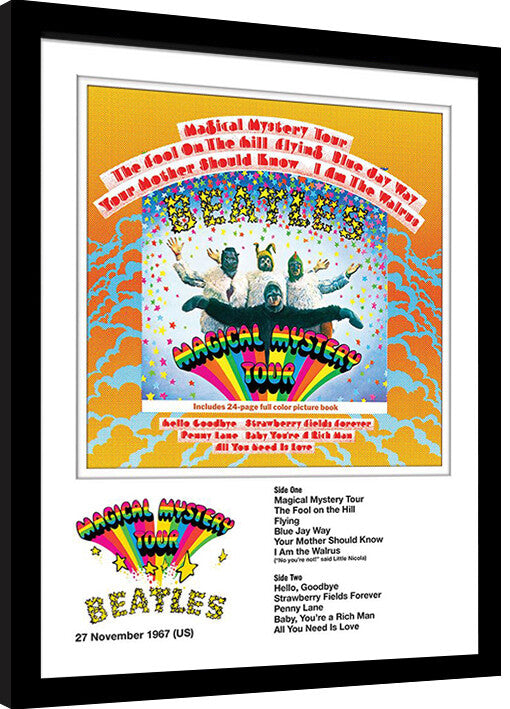 The Beatles - Magical Mystery Tour Gerahmte Poster, Bilder, 34.3 x 44.5 cm
