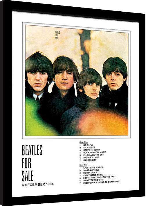 The Beatles - Beatles For Sale Gerahmte Poster, Bilder, 34.3 x 44.5 cm