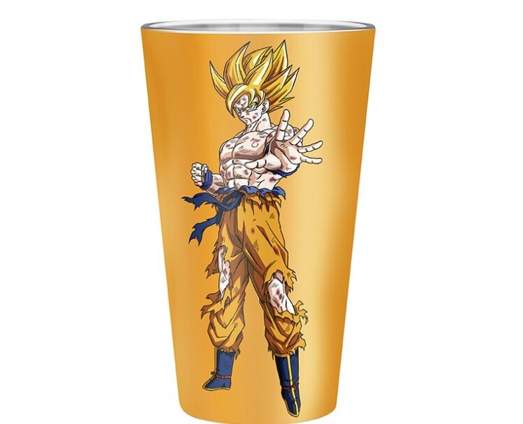 Glas Dragon Ball - Goku Saiyan, 0,4 l