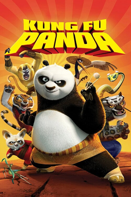 Kung Fu Panda (2008) Poster, Plakat, 26.7 × 40 cm