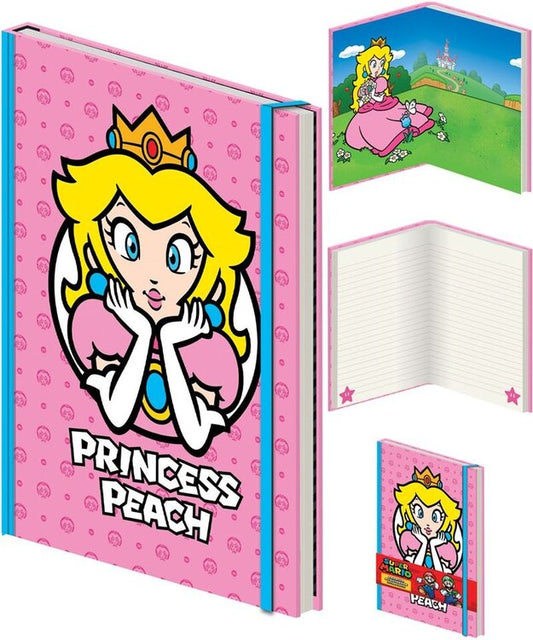 Notizbuch Super Mario - Peach, A5