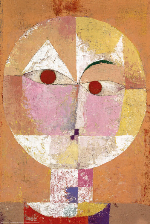 Senecio (Baldgreis), Paul Klee Poster, Plakat, 61 × 91.5 cm