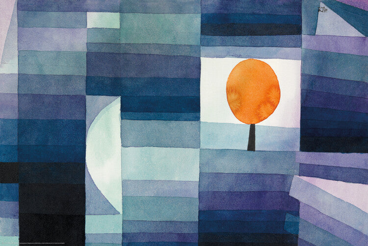The Harbinger of Autumn, Paul Klee Poster, Plakat, 91.5 × 61 cm